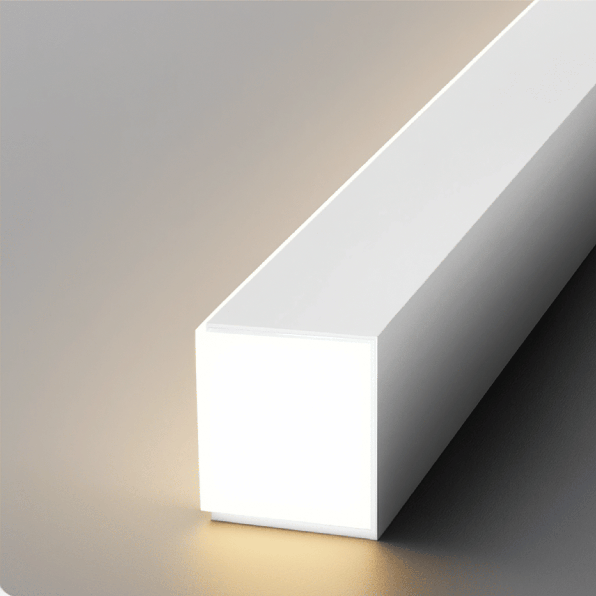 Linnea Linear LED Pendant Light for Dining Rooms, Ceiling Fixtures, White Minimalist