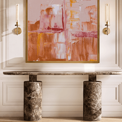 Translation missing: en.Modern Brass Crystal Wall Sconce - Warm 3000K Glow, Black, Light Fixtures, Lyseld