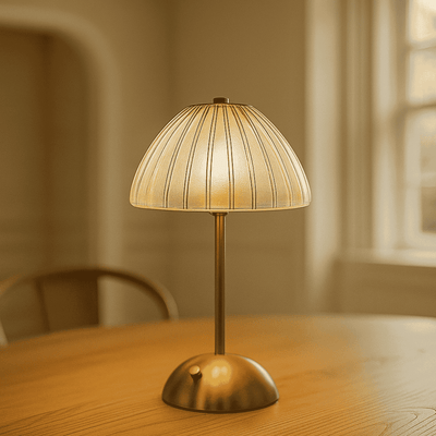 Translation missing: en.Rechargeable Crystal Table Lamp with Touch Control, Orb, Lamps, Lysglass Dimmable Cordless