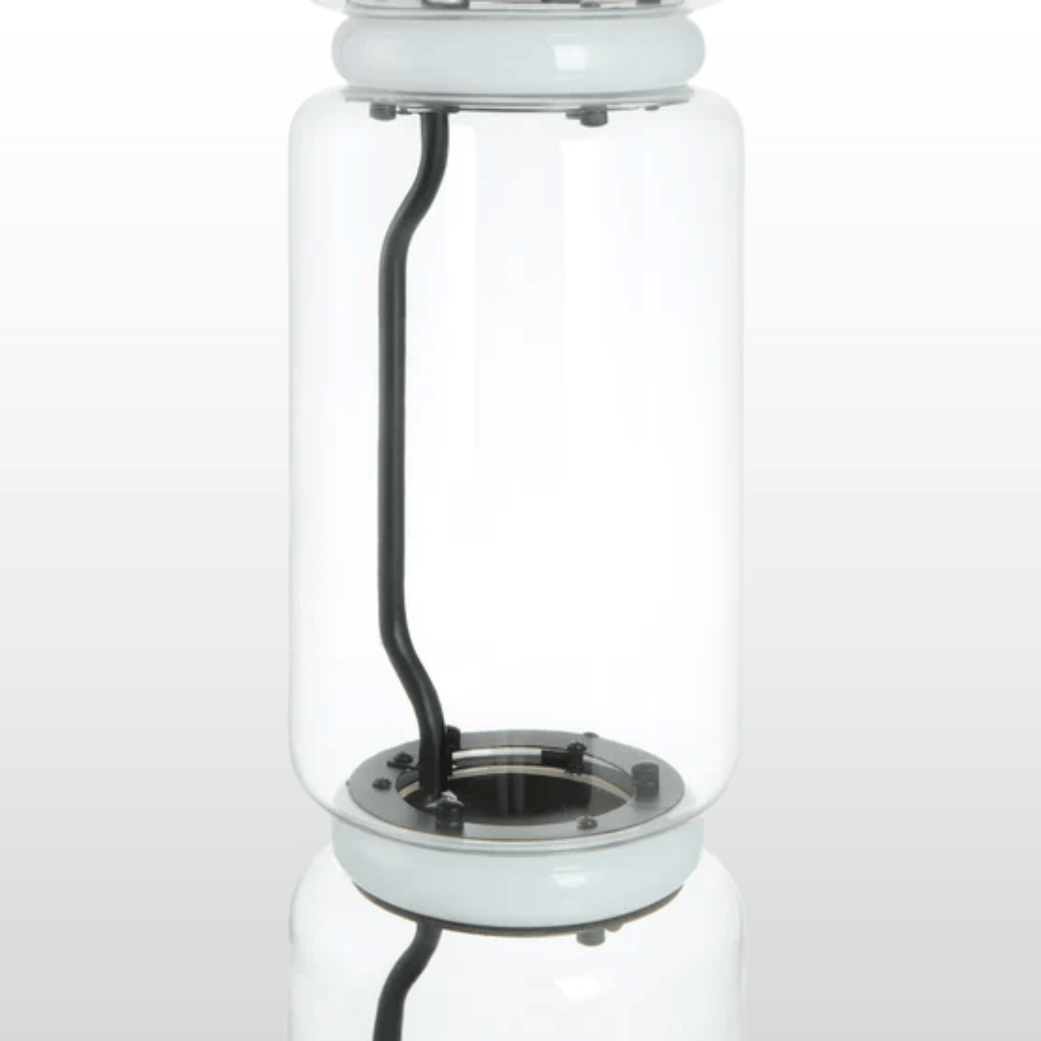 Lyskap Sculptural Glass Pendant Light Nordic, Ceiling Fixtures, Hand-Blown