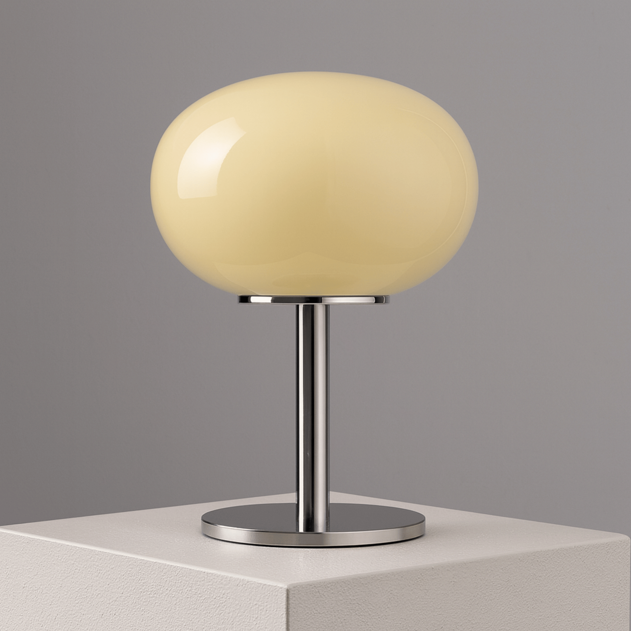 Dimmable Stained Glass Bedside Table Lamp | Skonne, Beige, Lamps, Lysta