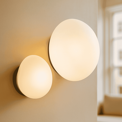 Translation missing: en.Lysvei Gold Wall Sconce Modern Glass Light Fixture, Fixtures, Sculptural Finish