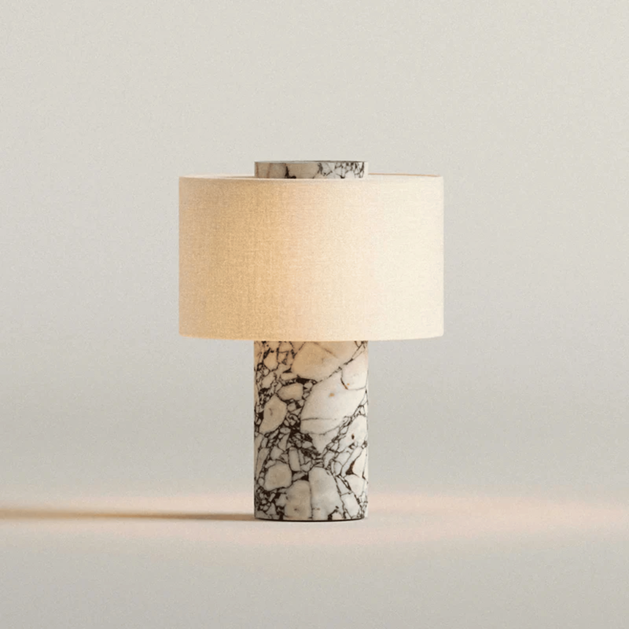 Marvei Marble Table Lamp — Art Deco Touch Control, Lamps,