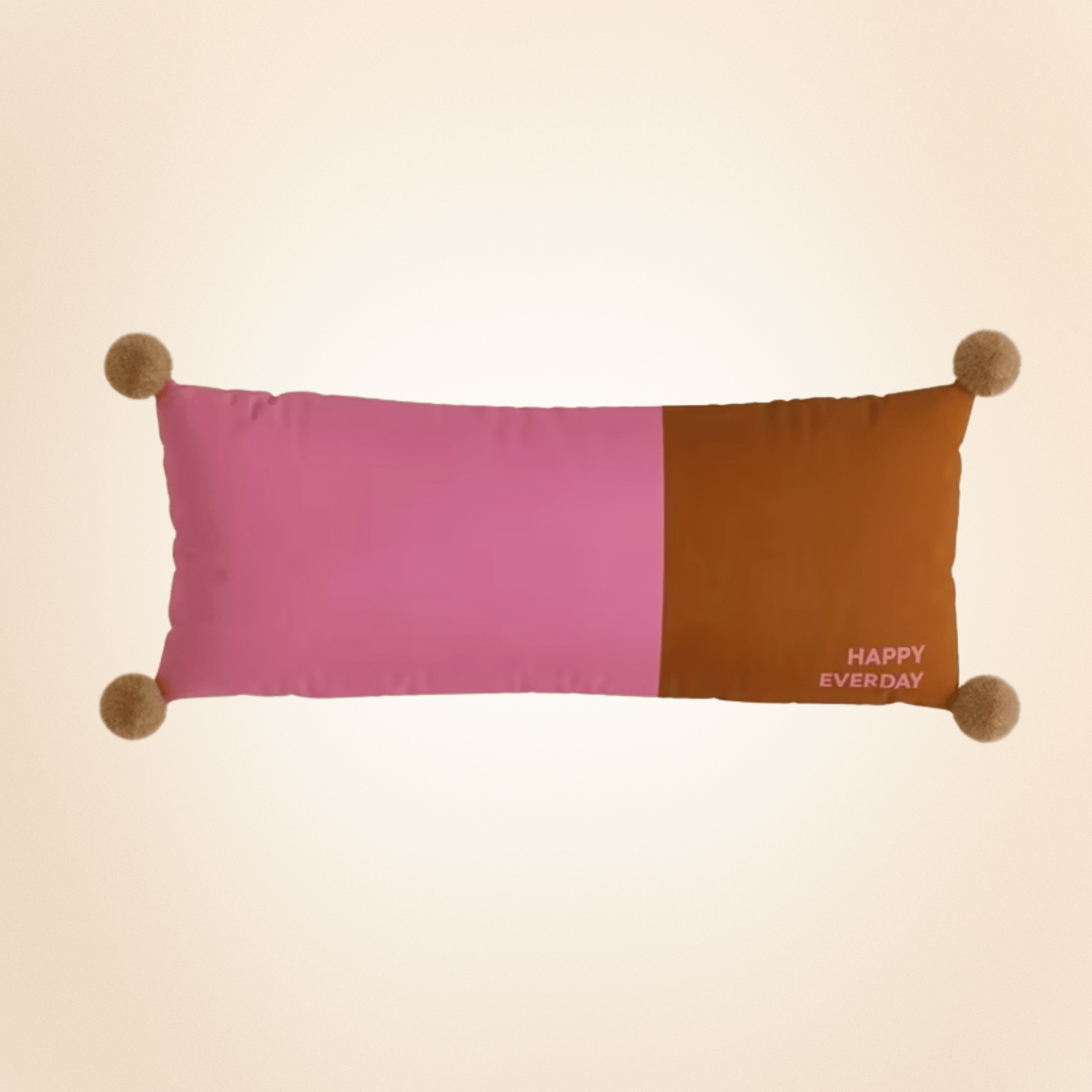 Mysra Soft Velvet Pom Bolster Pillow Nordic Style, Throw Pillows, Scandinavian