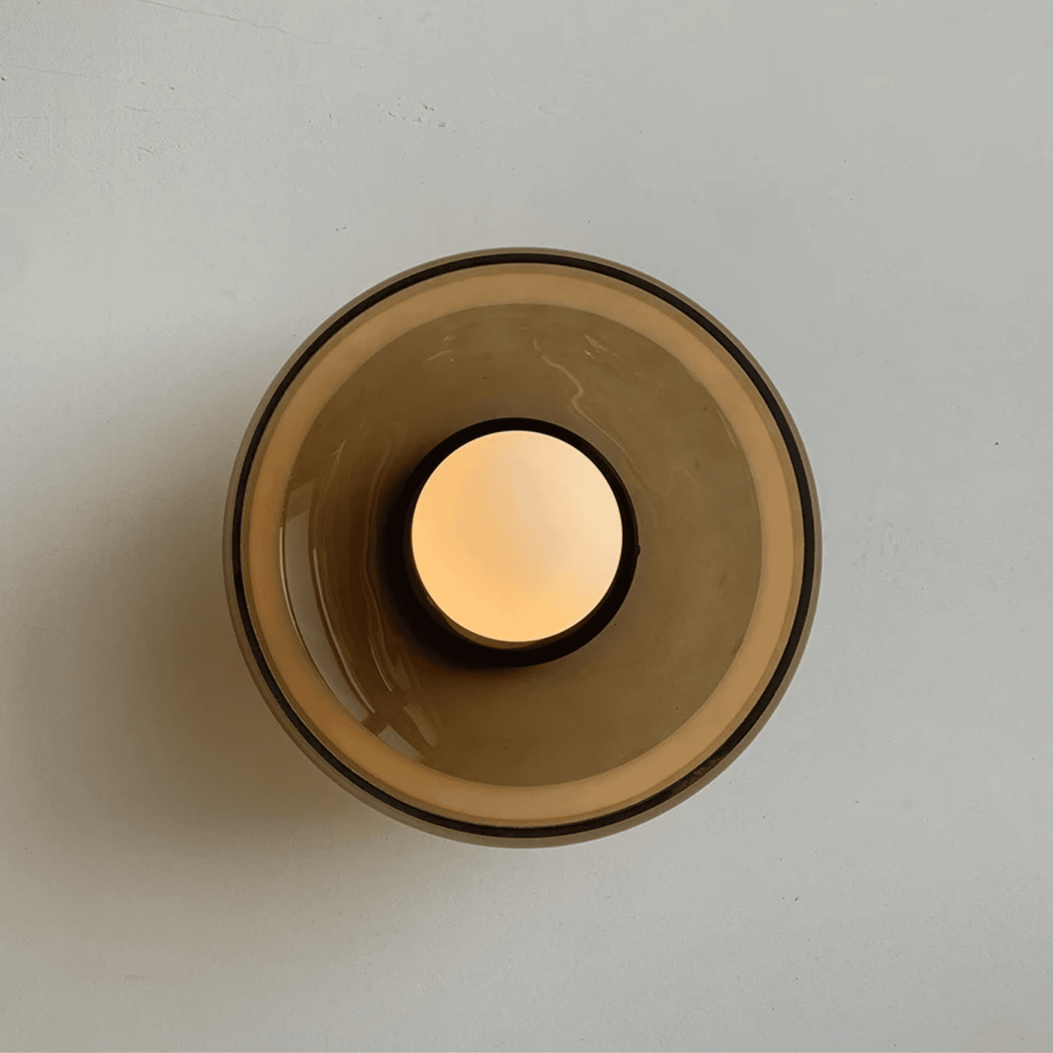 Rolys French Glass Wall Sconce for Ambient Lighting, Light Fixtures, Stained