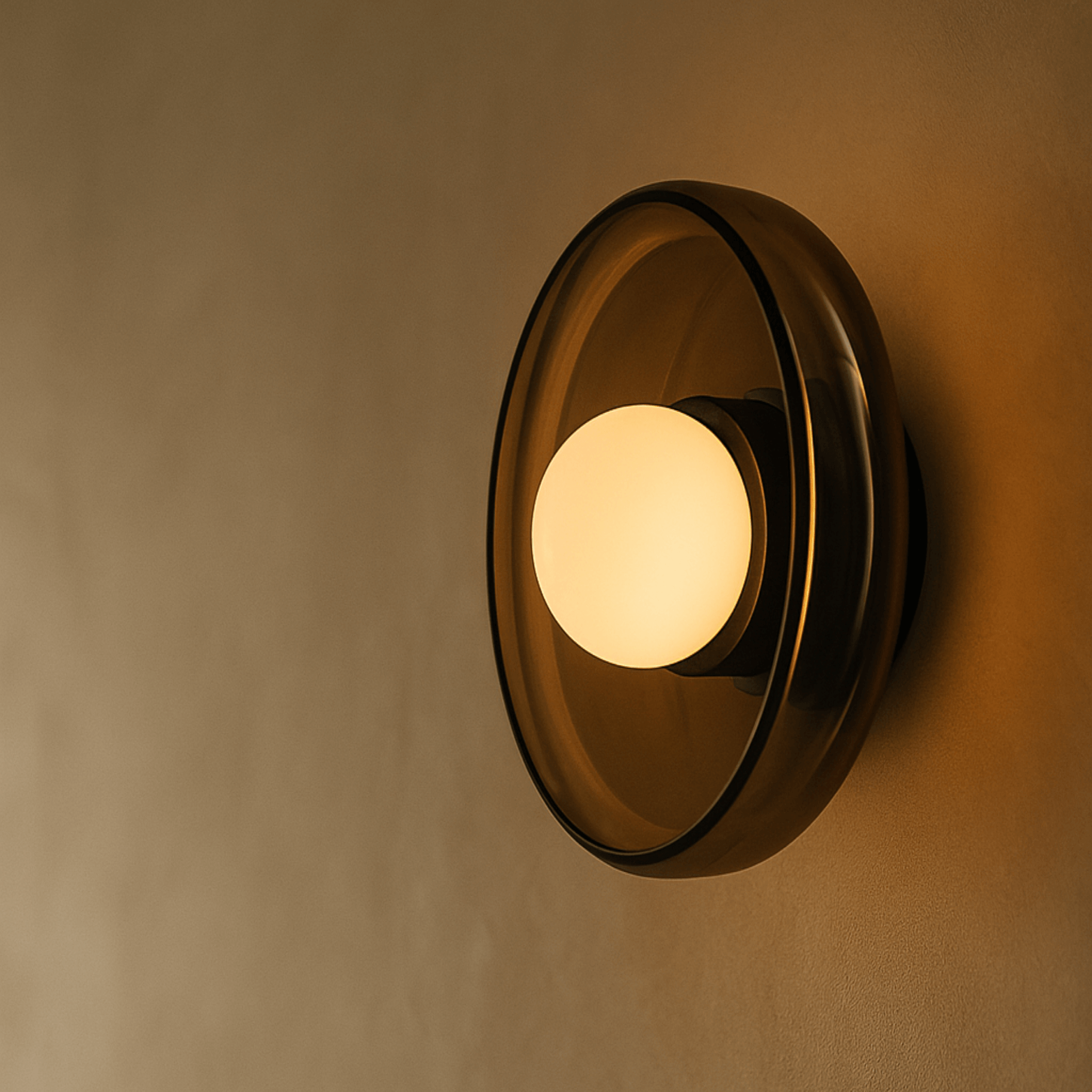 Rolys French Glass Wall Sconce for Ambient Lighting, Oilve Green, Light Fixtures, Stained