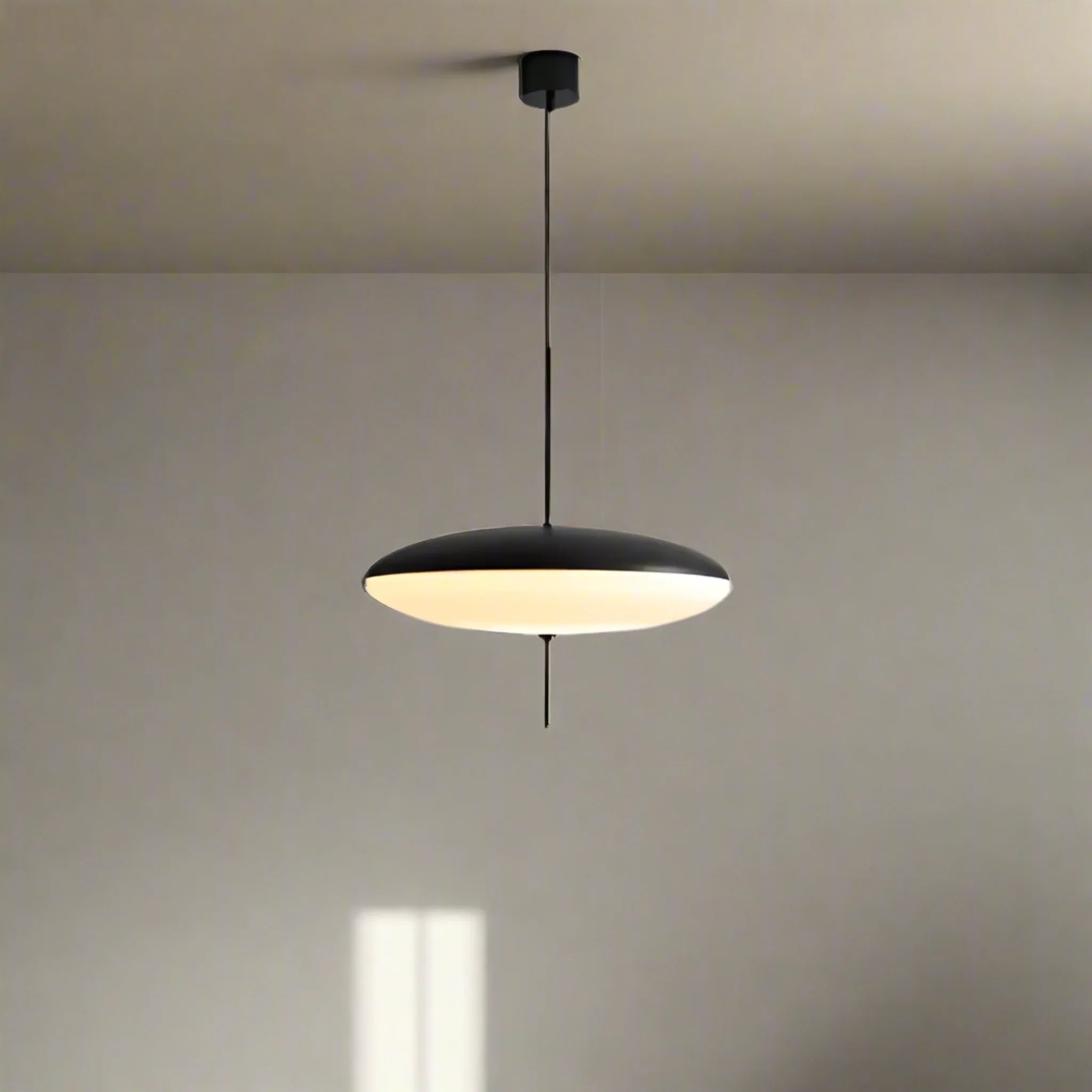 Skiva Nordic LED Ceiling Pendant Light for Dining Room, DIA 11.8’’ (30cm), Fixtures, Saucer