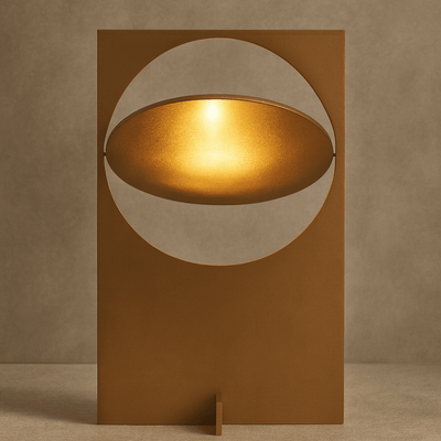 Translation missing: en.Gold Sunset Table Lamp — Modern Sculptural Design, Lamps, Solglod