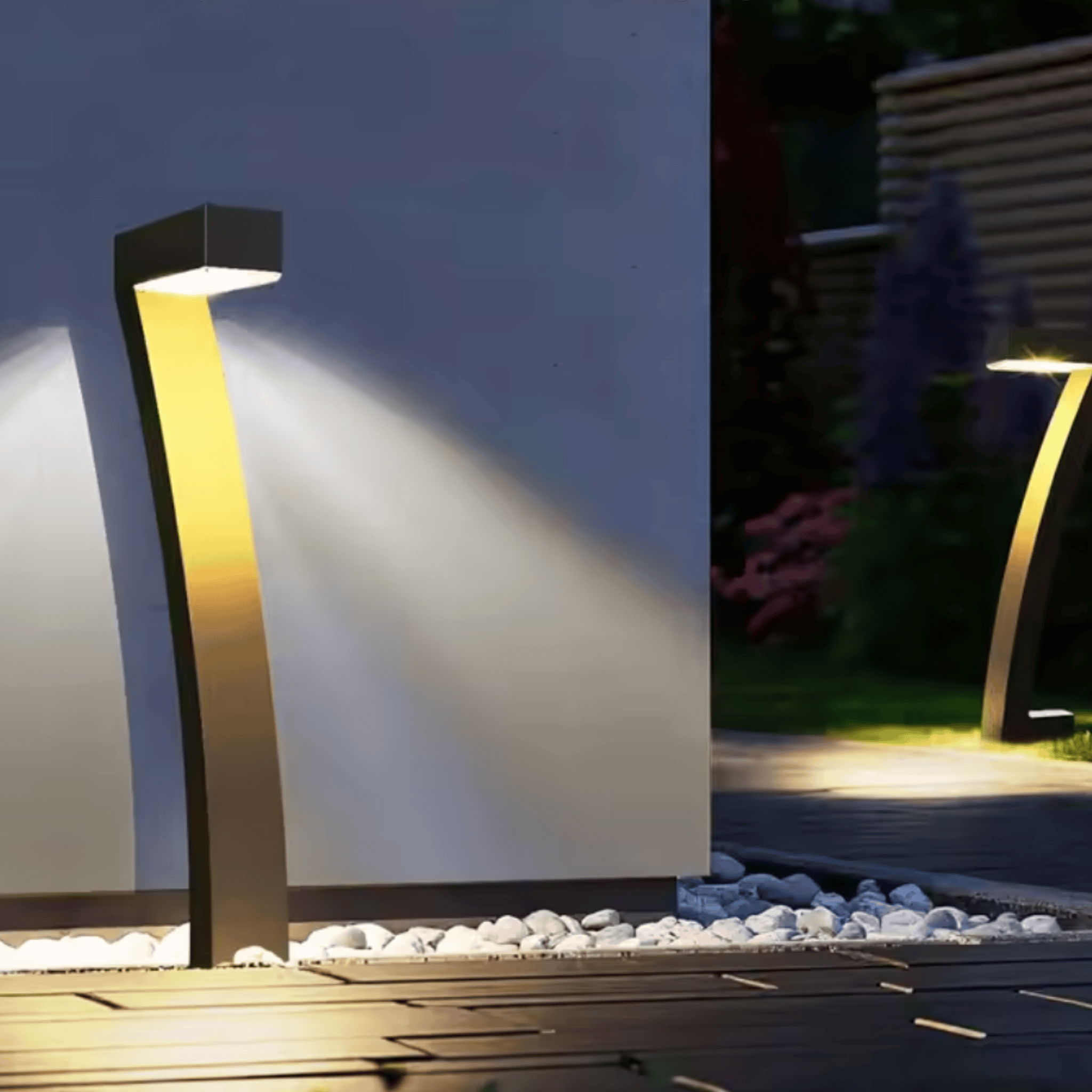 Solsti Solar Garden Path Lights Outdoor Warm White, Landscape Pathway Lighting, 2700K