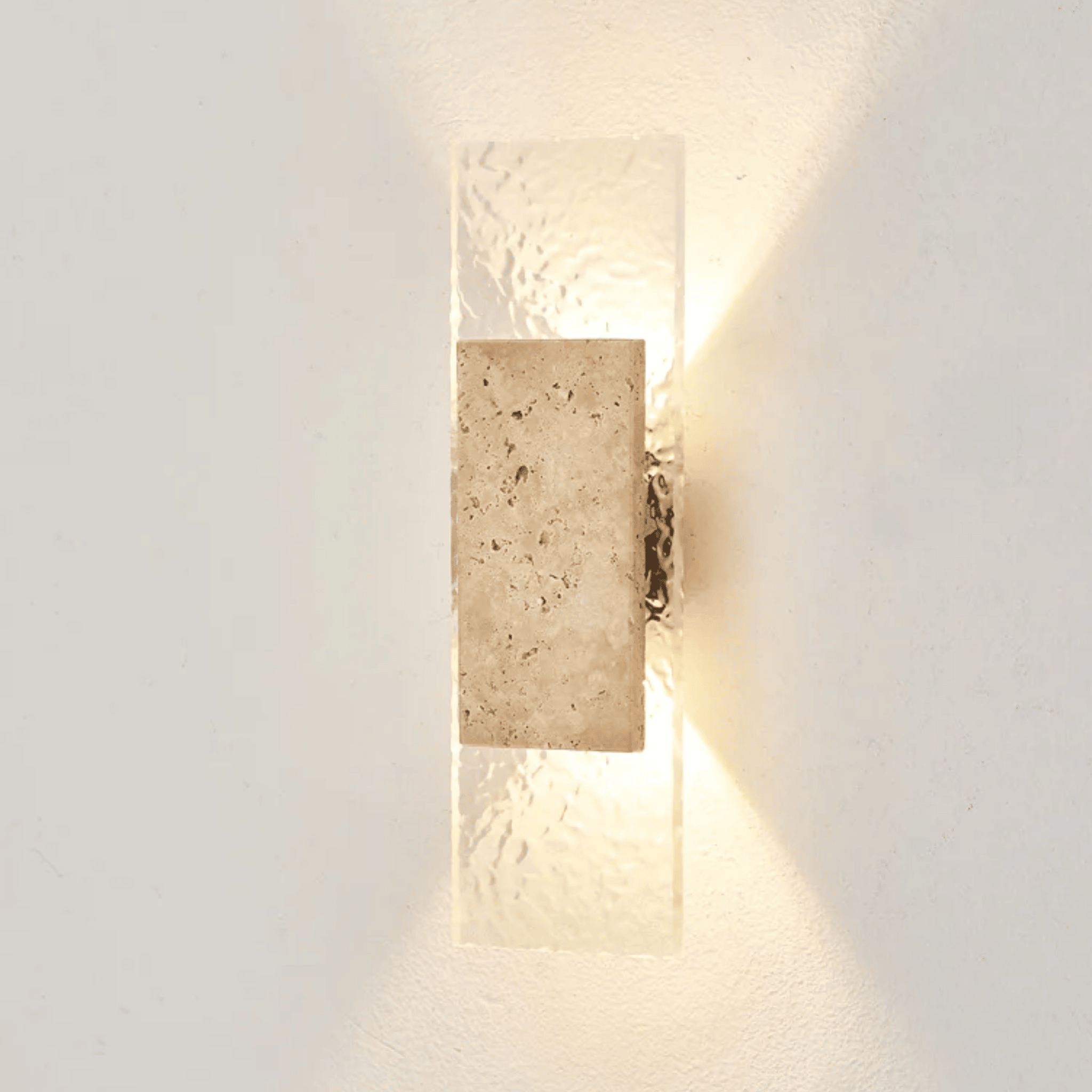 Outdoor Stone Wall Sconce IP65 Waterproof 18W LED, Light Fixtures, Steinglo