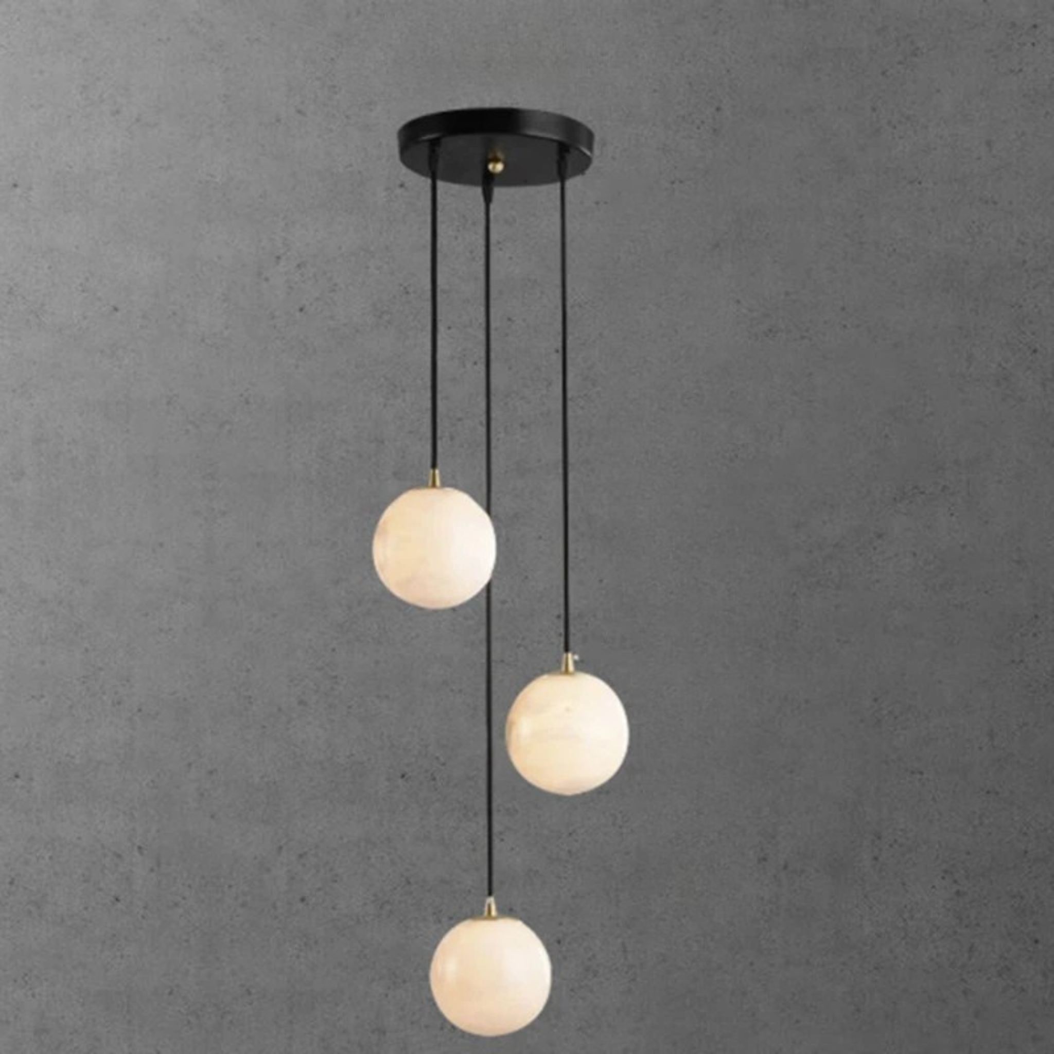 Stigna LED Stair Chandelier Acrylic Sphere Light, Chandeliers, Modern