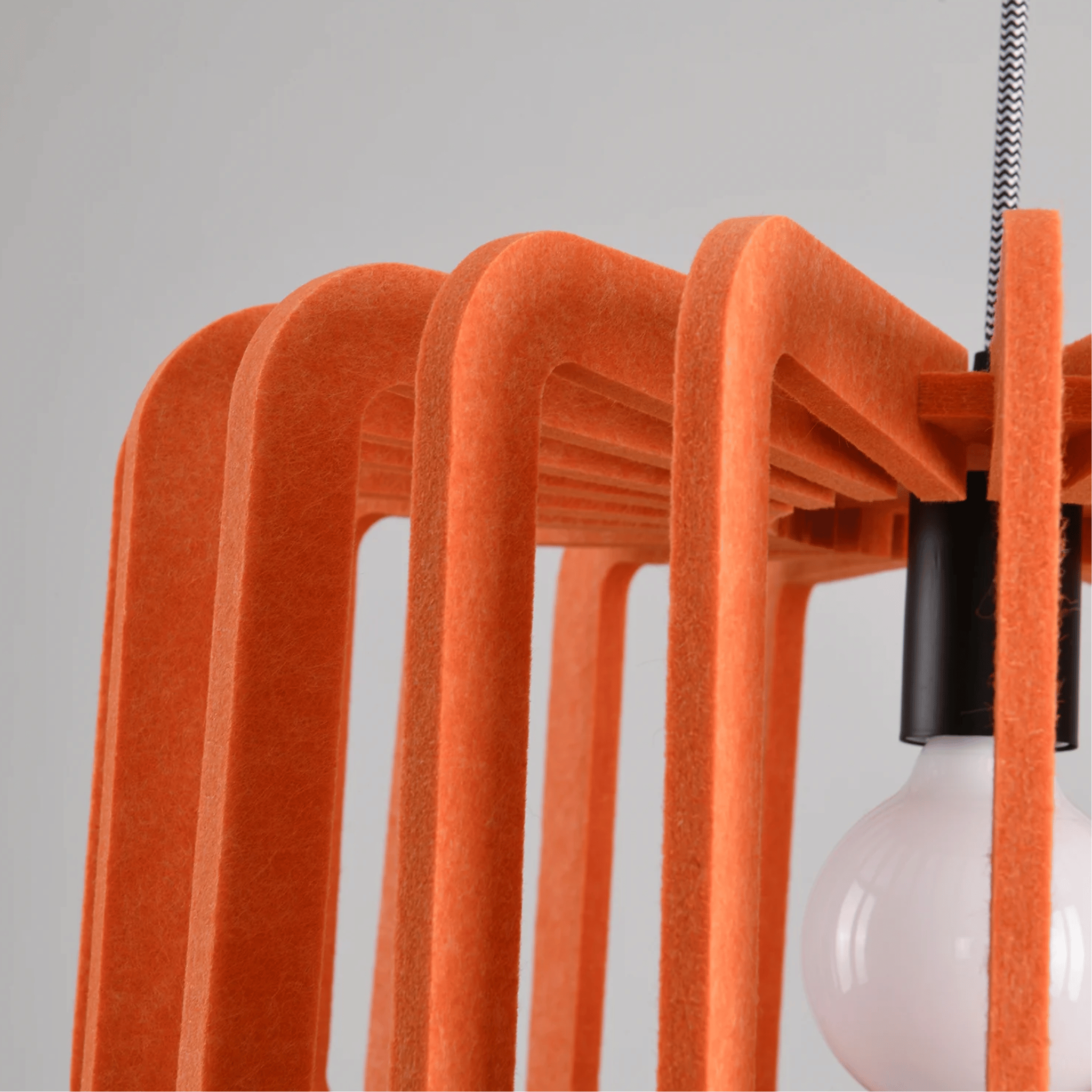 Stilla Acoustic Felt Pendant Light for Modern Spaces, Ceiling Fixtures, Chandelier