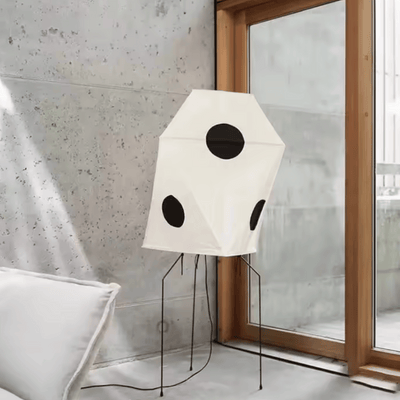 Translation missing: en.Stillvei Rice Paper Floor Lamp Wabi-Sabi Style, Lamps, 57in