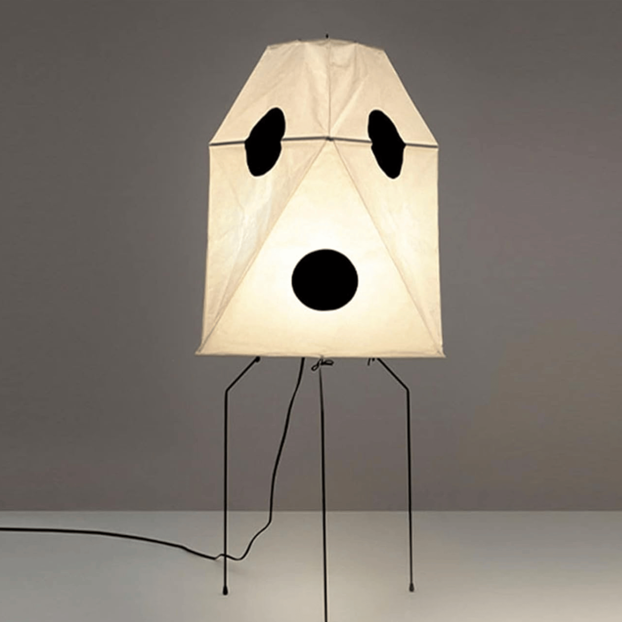Stillvei Rice Paper Floor Lamp Wabi-Sabi Style, Lamps, 57in