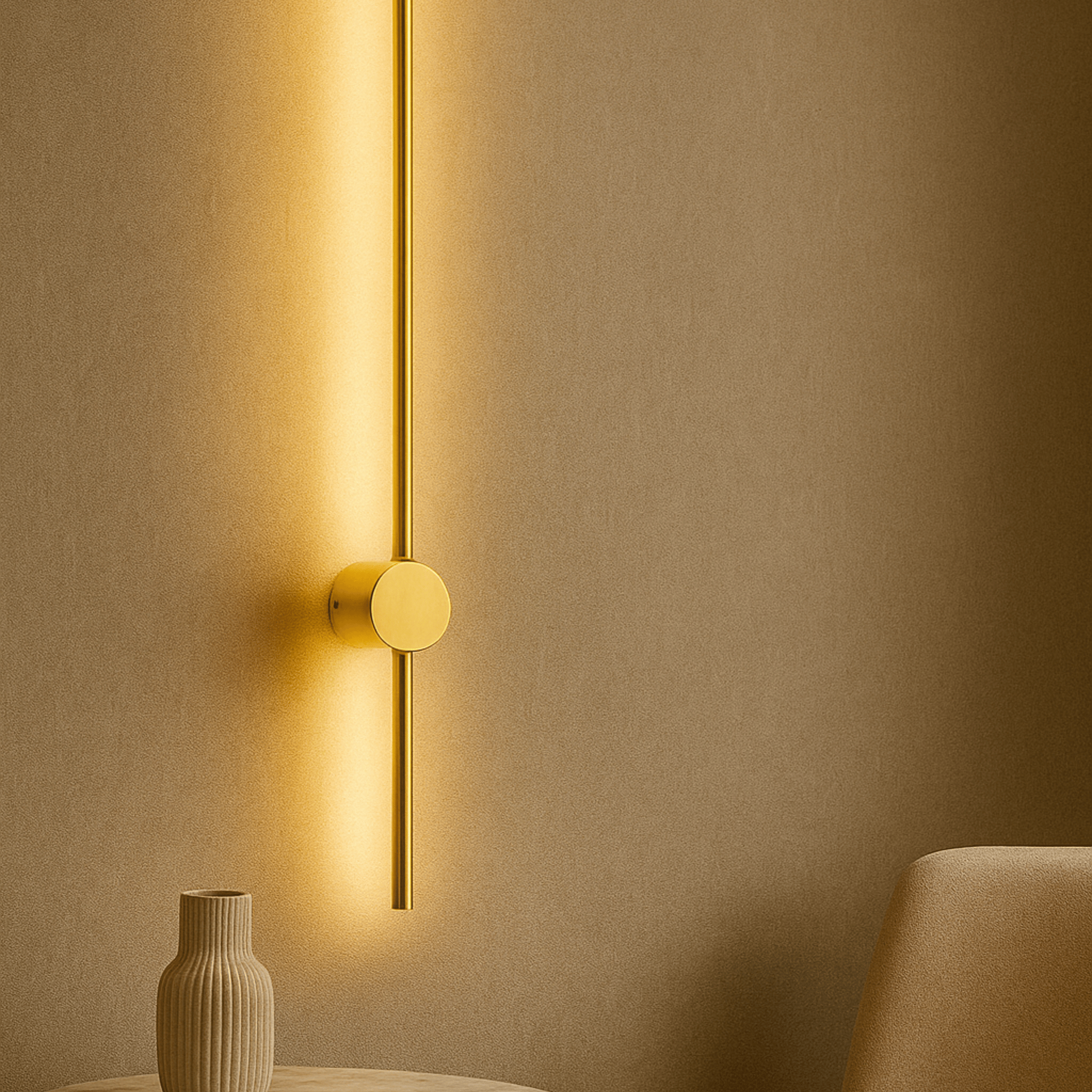 Strimla Scandinavian LED Wall Lamp Dimmable Sconce, Light Fixtures, Nordic Minimalist