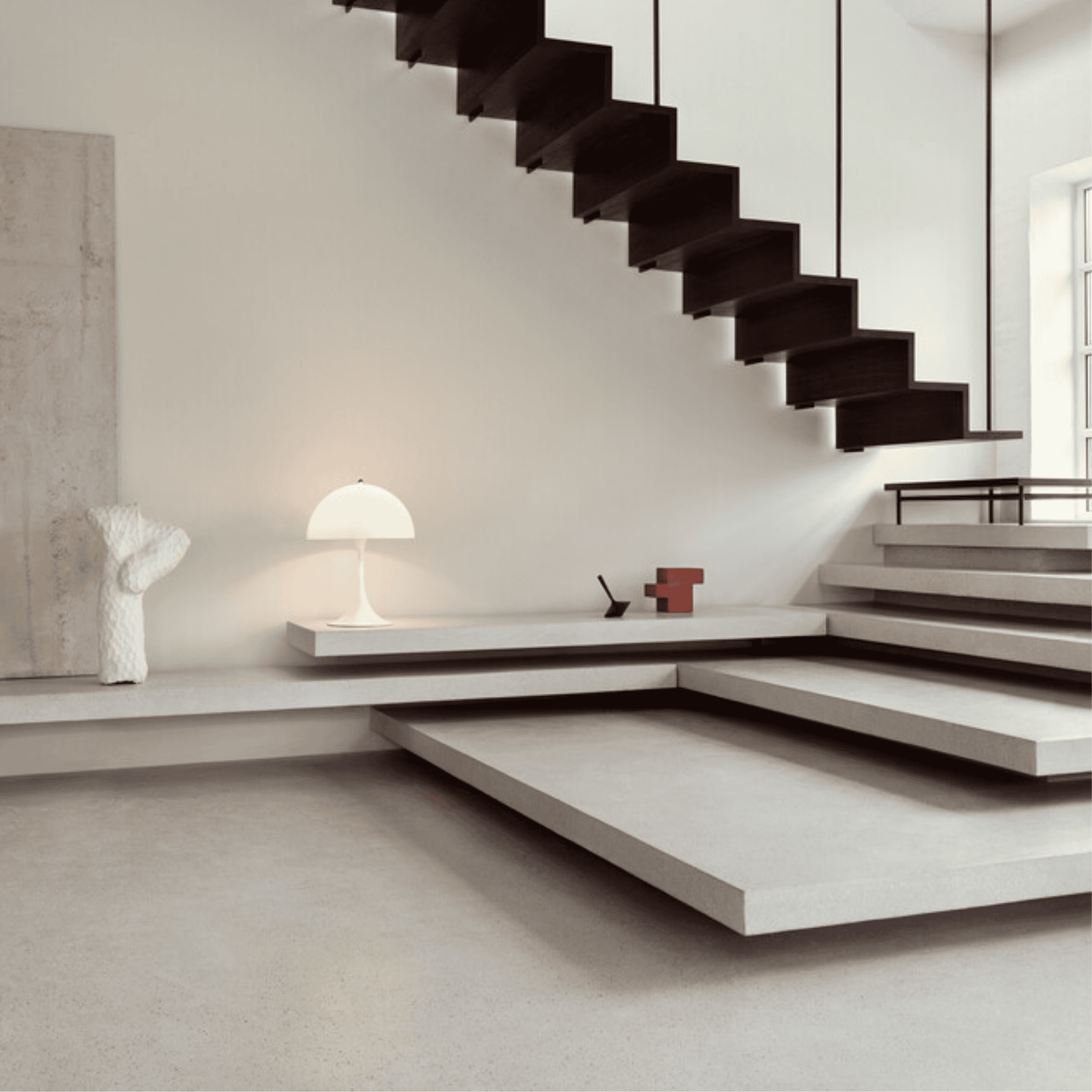 Svampa Retro Mushroom Table Lamp for Ambient Light, Lamps, Iron Acrylic