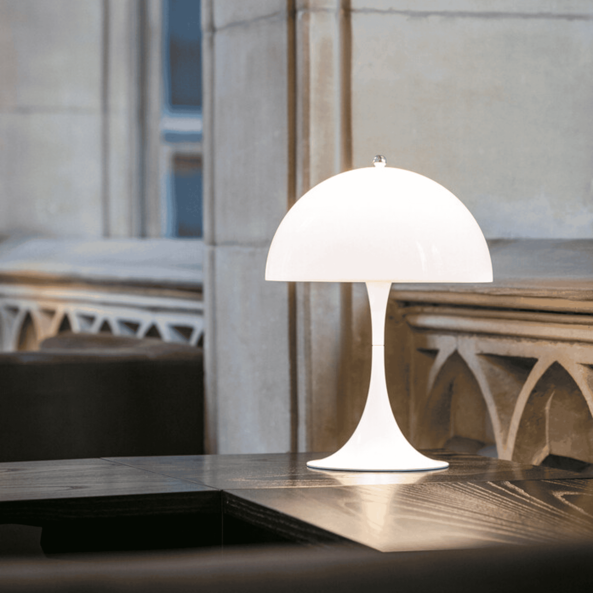 Svampa Retro Mushroom Table Lamp for Ambient Light, Lamps, Iron Acrylic