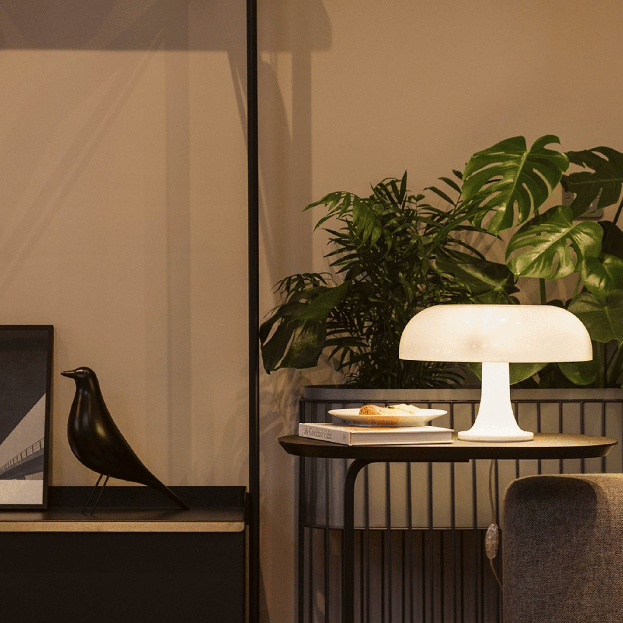 Svampa Retro Mushroom Lamp with Tri-Color Dimming, Table Lamps, LED