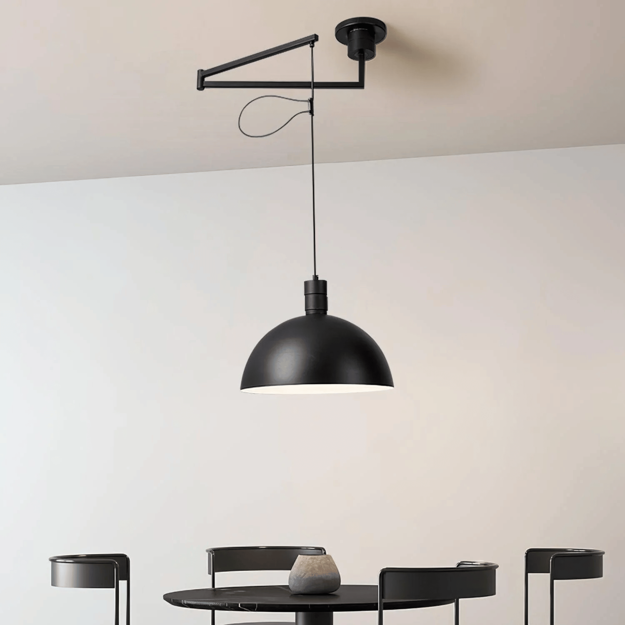 Svinga Swing-Arm Pendant Light for Kitchen Island, Ceiling Fixtures, Nordic Adjustable