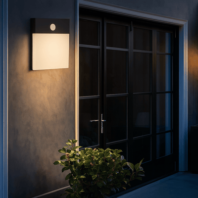 Translation missing: en.Vaktre LED Outdoor Wall Light with Motion Sensor, Landscape Pathway Lighting, Waterproof Square