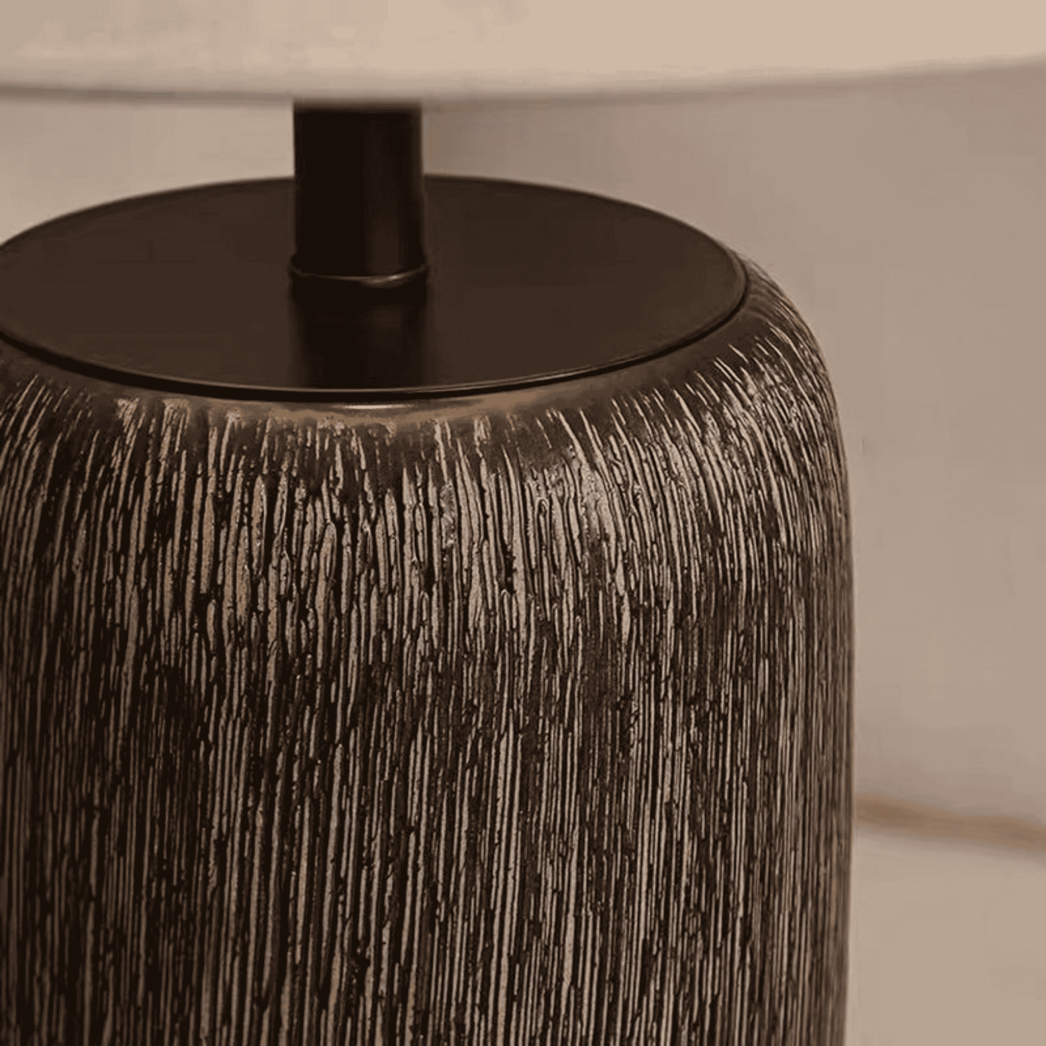 Japanese Ceramic Floor Lamp Vintage Nordic Design, Lamps, Vasten Artisan