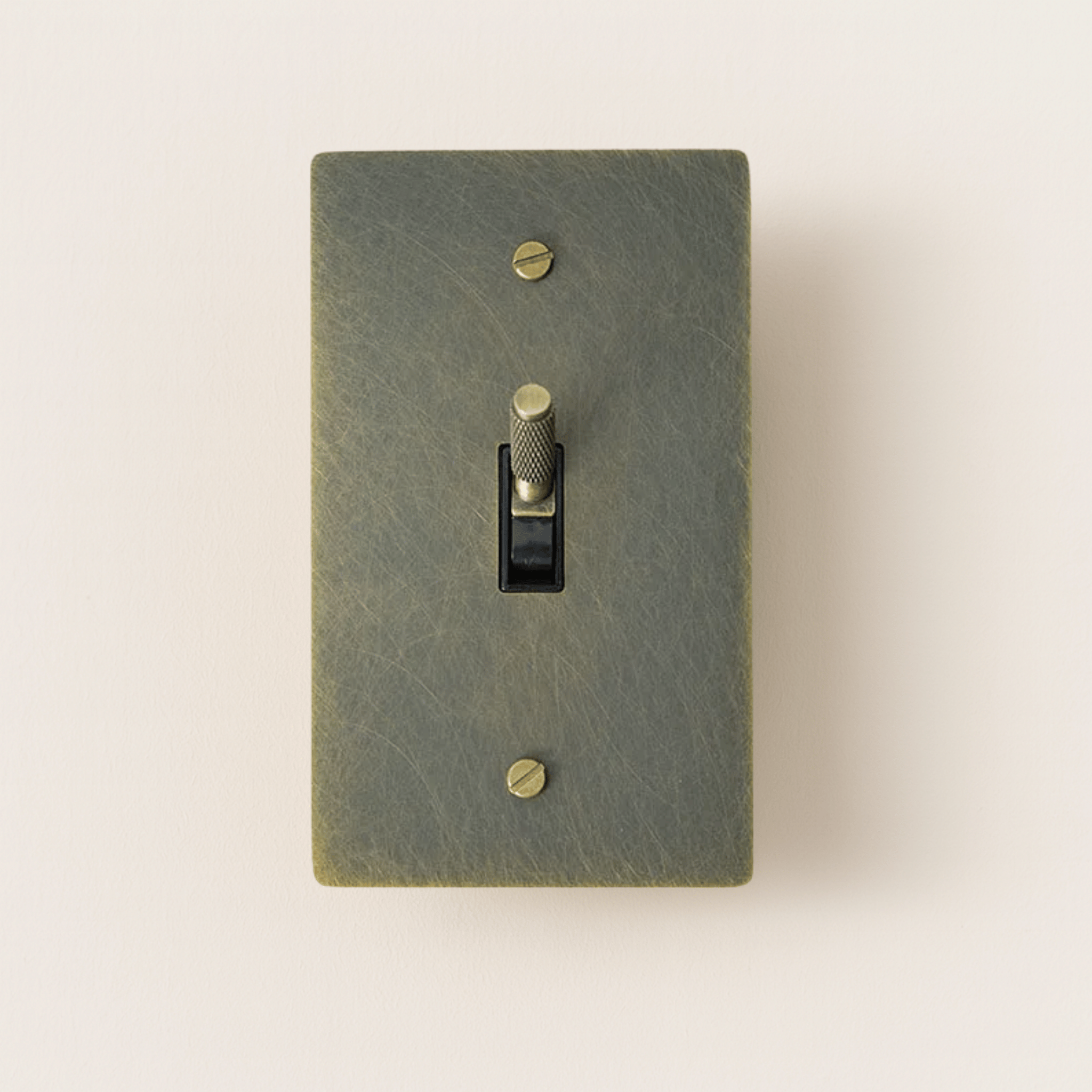 Vrida Bronze Brass Toggle Switch Panel - UL Listed, 1TOGGLE, Single-Pole Switches, UL-Certified